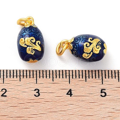 Alloy Enamel Charms ENAM-A001-01B-1