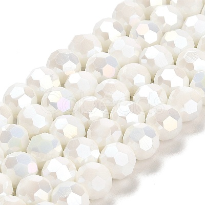 Opaque Glass Beads Stands EGLA-A035-P10mm-B01-1