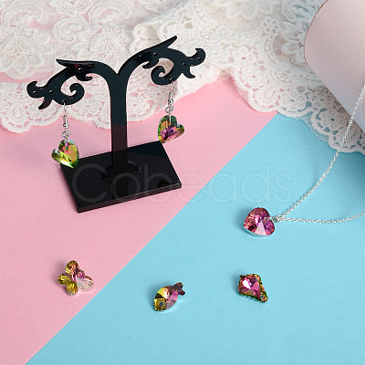 Glass Rhinestone Pendants YS-TAC0007-01C-1