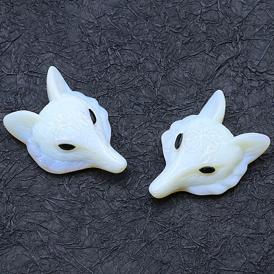 Opalite Carved Fox Head Figurines PW-WG84728-05-1