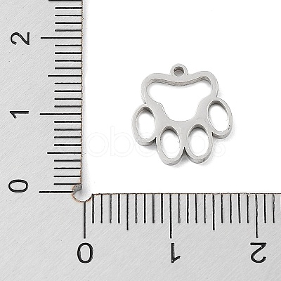 Non-Tarnish 304 Stainless Steel Charms STAS-Z054-01P-1