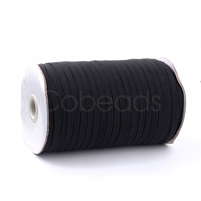 1/4 inch Flat Braided Elastic Rope Cord EC-R030-5mm-02-1