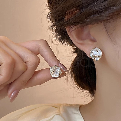 Alloy Stud Earring WG78047-09-1