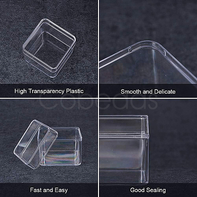 Plastic Bead Containers CON-BC0004-24B-1