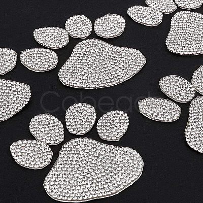 Self Adhesive Glitter Rhinestone Sticker DIY-FG0001-33-1