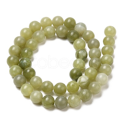 Natural Green Jade Beads Strands G-K340-A02-01-1