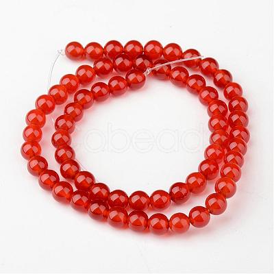 Gemstone Beads Strands X-GSR6mmC060-1-1