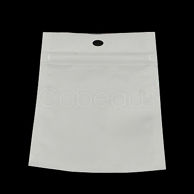 Pearl Film Plastic Zip Lock Bags OPP-R003-12x20-1