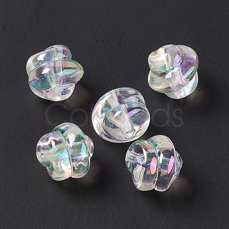 Transparent Acrylic Beads OACR-E004-06-1
