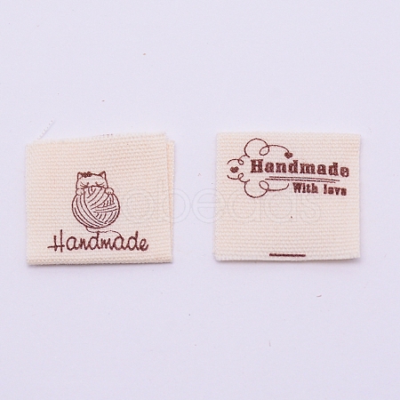 Cotton Labels FIND-WH0062-12A-1