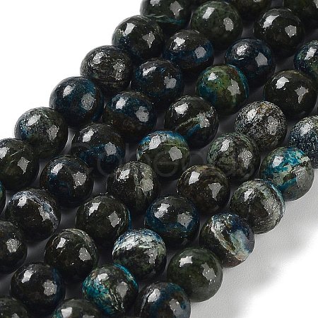 Natural Silver Line Jasper Beads Strands G-Z042-A01-01-1