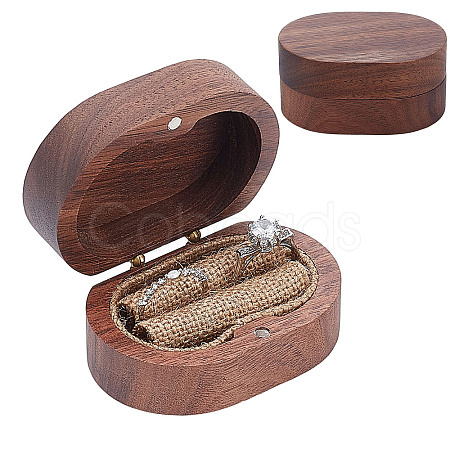 Wooden Finger Ring Boxes OBOX-WH0005-09-1