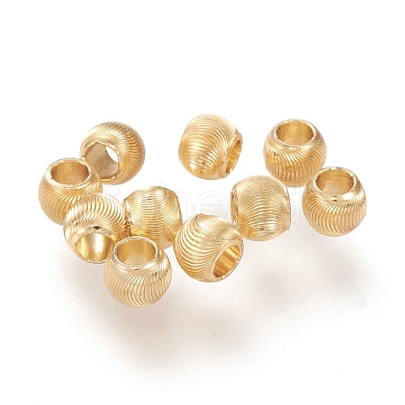Brass Beads X-KK-M213-02D-G-1