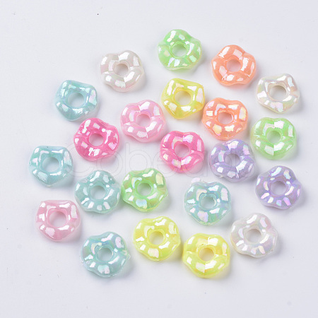 Opaque Acrylic Beads MACR-Q239-011-1
