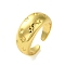 Brass Rings, Real 18K Gold Plated, Star, Inner Diameter: 18mm