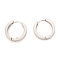 Tarnish Resistant 304 Stainless Steel Huggie Hoop Earrings, Hypoallergenic Earrings, Thick Hoop Earrings, Ring Shape, Stainless Steel Color, 20x4mm, Pin: 1mm