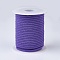 Nylon Threads, Milan Cords/Twisted Cords, Medium Purple, 3mm, about 21.87 yards(20m)/roll