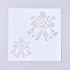 Christmas Theme Plastic Reusable Drawing Painting Stencils Templates DIY-G027-A01-1