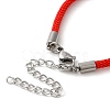 Milan Cord & 304 Stainless Steel Bracelets Making MAK-H004-02A-P02-3