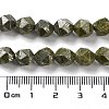 Natural Pyrite Beads Strands G-G030-A03-02-5