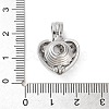 Alloy Bead Cage Pendants FIND-M012-01K-P-3