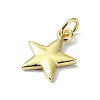 Brass Charms KK-H475-38G-04-2