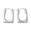 304 Stainless Steel Hoop Earrings for Women EJEW-Z026-30P-1