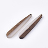 Resin & Walnut Wood Pendants X-RESI-T035-01-3