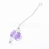 Crystal Fairy Beaded Wall Hanging Decoration Pendant Decoration HJEW-G019-02D-2