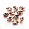 Electroplated Cowrie Shell Beads SSHEL-X0002-01-2