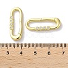 Rack Plated Brass Micro Pave Cubic Zirconia Clasps KK-Z039-07A-3