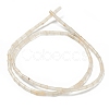 Natural Golden Silk Jade Beads Strands G-B004-A05-2