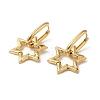Brass Hoop Earrings EJEW-L271-34KCG-1