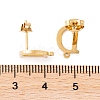 Ion Plating(IP) 304 Stainless Steel Stud Earrings FIND-Q103-01D-G-3