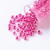 11/0 Grade A Transparent Glass Seed Beads X-SEED-N001-E-305-1