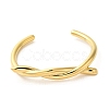 304 Stainless Steel Wire Wrap Cuff Bangles BJEW-Q773-06C-G-2