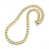 304 Stainless Steel Curb Chain/Twisted Chain Necklaces STAS-A028-N127-2