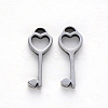 Tarnish Resistant 304 Stainless Steel Charms STAS-N092-33-2