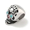 304 Stainless Steel Rhinestone European Beads STAS-U005-10P-2