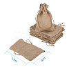   Natural Burlap Packing Pouches ABAG-PH0002-11-9x13mm-2