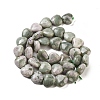 Natural Peace Jade Beads Strands G-B022-31C-4