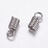 304 Stainless Steel Coil Cord Ends STAS-K146-070-8x3.5mm-1