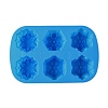 Snowflake Cake DIY Food Grade Silicone Mold DIY-K075-15-1