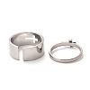 304 Stainless Steel Finger Rings Sets RJEW-F117-02P-3