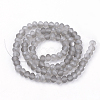 Electroplate Glass Beads Strands EGLA-S141-8mm-01D-2