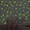 Waterproof PVC Luminous Wall Stickers DIY-WH0308-215-6