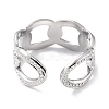 Tarnish Resistant 304 Stainless Steel Finger Rings RJEW-L102-41P-4