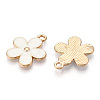 Alloy Enamel Pendants PALLOY-S133-014-3