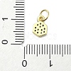 Brass Micro Pave Cubic Zirconia Pendants KK-H475-29B-02G-3