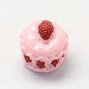 Strawberry Cake Resin Decoden Cabochons X-CRES-R183-05B-3